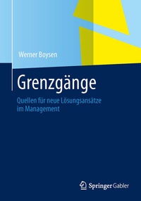Abbildung von: Grenzgänge im Management - Springer Gabler