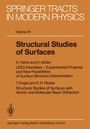 Cover: Structural Studies of Surfaces - Springer