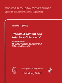 Enlarge image Cover: Trends in Colloid and Interface Science IV - Steinkopff