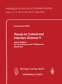 Cover: Trends in Colloid and Interface Science V - Steinkopff