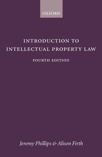 Abbildung von: Introduction to Intellectual Property Law - LexisNexis UK