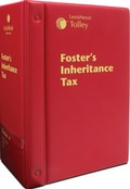 Cover: Foster's Inheritance Tax - Tolley