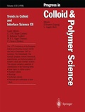 Cover: Trends in Colloid and Interface Science XII - Steinkopff