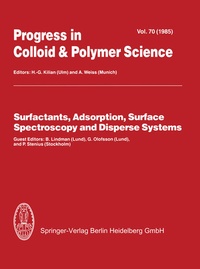 Enlarge image Cover: Surfactants, Adsorption, Surface Spectroscopy and Disperse Systems - Steinkopff