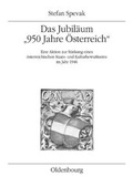 Cover: Das Jubil&auml;um "950 Jahre &Ouml;sterreich" - B&ouml;hlau