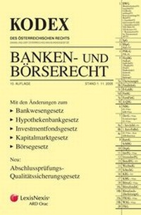 Abbildung von: KODEX Banken- und Börserecht - LexisNexis ARD ORAC