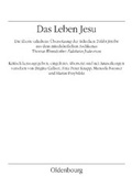 Cover: Das j&uuml;dische Leben Jesu - Toldot Jeschu - B&ouml;hlau