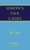 Cover: Simon's Tax Cases 1973 to date - Butterworths Law