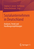 Cover: Sozialunternehmen in Deutschland - Springer VS