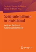 Cover: Sozialunternehmen in Deutschland - Springer VS