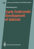 Cover: Early Embryonic Development of Animals - Springer