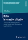 Cover: Retail Internationalization - Springer Gabler