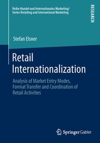 Enlarge image Cover: Retail Internationalization - Springer Gabler