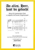 Cover: An alles, Herr, hast du gedacht - Heyn