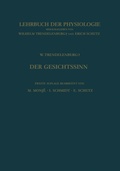 Cover: Der Gesichtssinn Grundz&uuml;ge der Physiologischen Optik - Springer