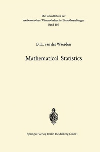 Enlarge image Cover: Mathematical Statistics - Springer