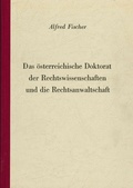 Bild: Das &ouml;sterreichische Doktorat der Rechtswissenschaften und die Rechtsanwaltschaft - Universit&auml;tsverlag Wagner