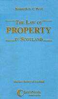 Cover: Reid: The Law of Property in Scotland - Butterworths Law