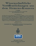 Cover: Wissenschaftliche Ver&ouml;ffentlichungen aus dem Siemens-Konzern - Springer