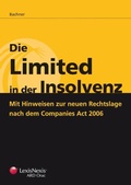 Cover: Die Limited in der Insolvenz - LexisNexis Verlag ARD ORAC GmbH