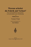 Cover: Warum arbeitet die Fabrik mit Verlust? - Springer