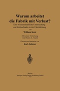 Cover: Warum arbeitet die Fabrik mit Verlust? - Springer