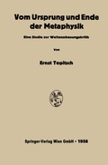 Cover: Vom Ursprung und Ende der Metaphysik - Springer