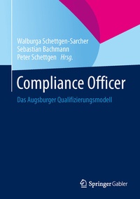 Abbildung von: Compliance Officer - Springer Gabler