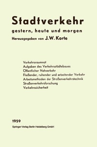 Abbildung von: Stadtverkehr - Springer