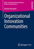 Cover: Organizational Innovation Communities - Springer Gabler