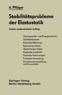 Abbildung von: Stabilitätsprobleme der Elastostatik - Springer