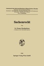 Cover: Sachenrecht - Springer