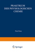 Cover: Praktikum der physiologischen Chemie - Springer