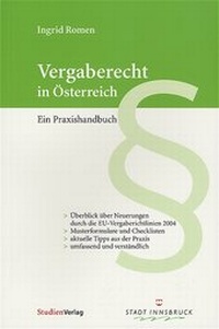 Abbildung von: Vergaberecht in Österreich - Studien Verlag
