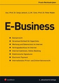 Enlarge image Cover: E-Business - LexisNexis Verlag ARD ORAC GmbH