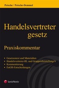 Abbildung von: Handelsvertretergesetz - LexisNexis ARD ORAC