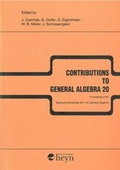 Cover: Contributions to General Algebra 20 - Heyn