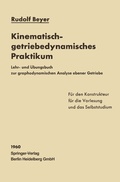 Cover: Kinematisch-getriebedynamisches Praktikum - Springer