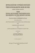 Bild: Histologische Untersuchungen &Uuml;ber Endokarditis Beim Hunde - Springer
