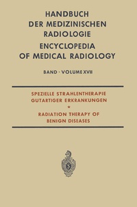 Abbildung von: Spezielle Strahlentherapie Gutartiger Erkrankungen - Springer