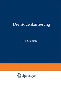 Abbildung von: Die Bodenkartierung - Springer