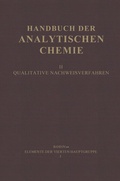 Cover: Elemente der Vierten Hauptgruppe I - Springer
