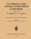 Cover: Elemente der zweiten Gruppe - Springer