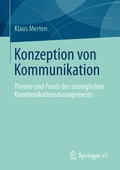 Cover: Konzeption von Kommunikation - Springer VS