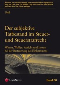 Abbildung von: Der subjektive Tatbestand im Steuer- und Steuerstrafrecht - LexisNexis ARD ORAC