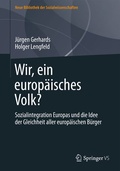 Cover: Wir, ein europ&auml;isches Volk? - Springer VS