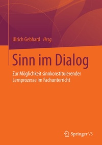 Abbildung von: Sinn im Dialog - Springer VS