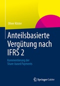 Cover: Anteilsbasierte Verg&uuml;tung nach IFRS 2 - Springer Gabler