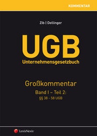 Abbildung von: UGB Unternehmensgesetzbuch Kommentar - Band 1/Teil 2 - LexisNexis ARD ORAC