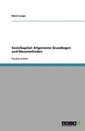 Cover: Sozialkapital - GRIN Publishing